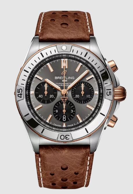 Review Breitling Chronomat b01 42 TRIUMPH Replica watch TB0134101M1X1